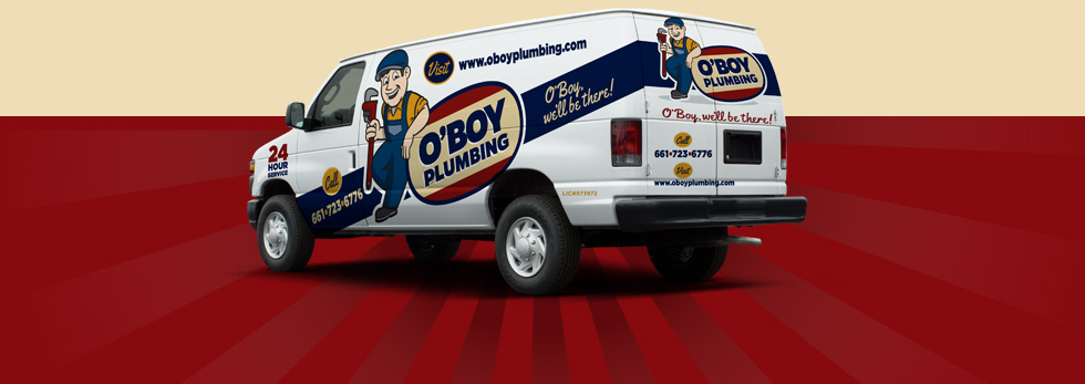 O'Boy Plumbing Truck